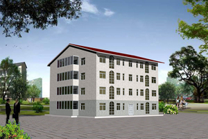 Bâtiment en acier préfabriqué de grande hauteur pour l'appartement